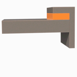 Animation showing an optimal corner joint design with an improved design for performance and production.