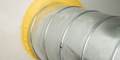 Image of HVAC attached to a wall
