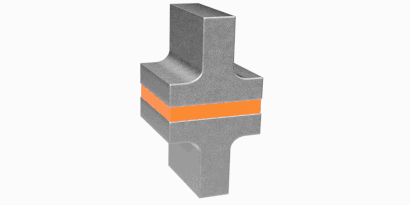 Tjoint compression stress in adhesive joint
