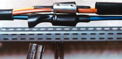 Heat shrink cable connections
