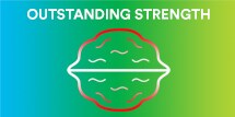 Icon for outstanding strength

