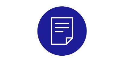 Simple line icon of a person

