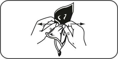 2. Open seam
