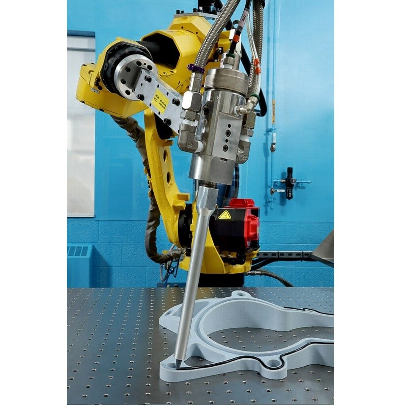 Liquid adhesive dispensing
