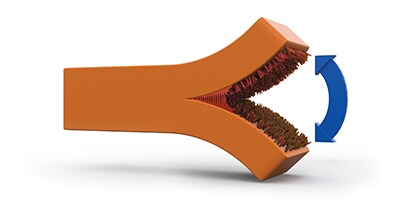 Learn about measuring adhesive bond strength. Graphic of a bond being pulled apart.
