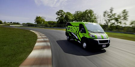 Van on road showing 3M Digital Print Films
